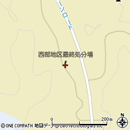 秋田県横手市大森町猿田坊ヶ沢周辺の地図