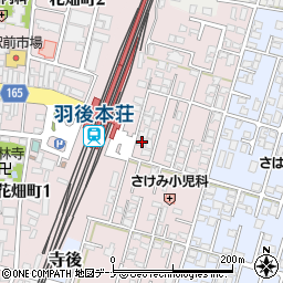 秋田県由利本荘市西梵天82周辺の地図