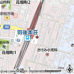 秋田県由利本荘市西梵天83周辺の地図