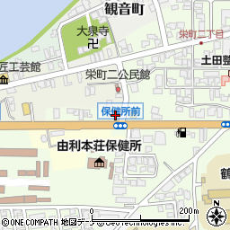 美和電気工業株式会社本荘営業所周辺の地図
