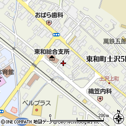 岩手県花巻市東和町土沢８区80周辺の地図