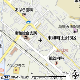 岩手県花巻市東和町土沢８区86周辺の地図