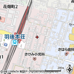 秋田県由利本荘市西梵天149周辺の地図