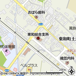 花巻市東和総合支所周辺の地図