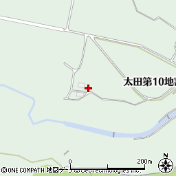 岩手県花巻市太田（第１０地割）周辺の地図