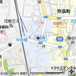 ＡＳＡ　花巻宮沢新聞店周辺の地図