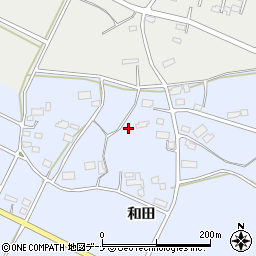 岩手県花巻市上根子和田61周辺の地図