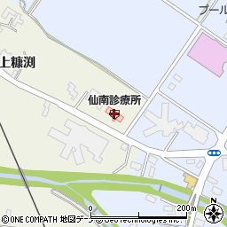仙南診療所周辺の地図
