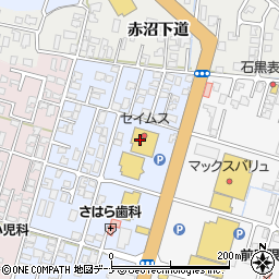 ラパス本荘店周辺の地図