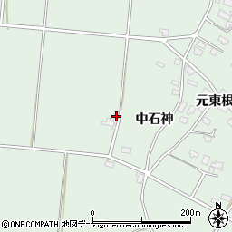 秋田県仙北郡美郷町金沢中石神69周辺の地図
