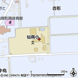 美郷町立仙南小学校周辺の地図