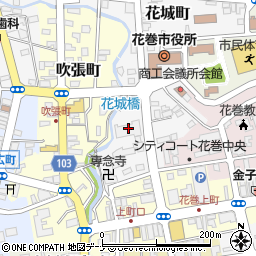 川村鮮魚店　花城食菜館周辺の地図