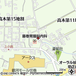 岩手県花巻市高木第１５地割11周辺の地図