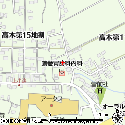 岩手県花巻市高木第１５地割17-2周辺の地図