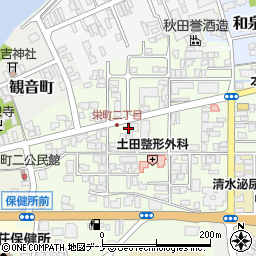秋田県由利本荘市砂子下72周辺の地図