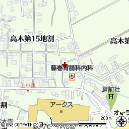 岩手県花巻市高木第１５地割13-2周辺の地図