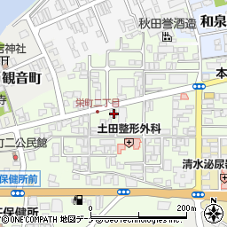 秋田県由利本荘市砂子下72-1周辺の地図