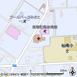 美郷町公民館周辺の地図