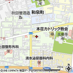 株式会社へいあん秋田　本荘支店周辺の地図