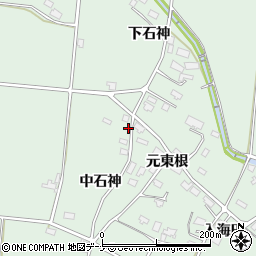 秋田県仙北郡美郷町金沢中石神11周辺の地図