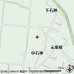 秋田県仙北郡美郷町金沢中石神8周辺の地図