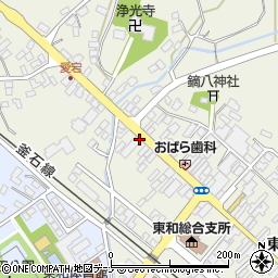 土沢下町周辺の地図