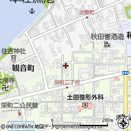 秋田県由利本荘市砂子下76周辺の地図