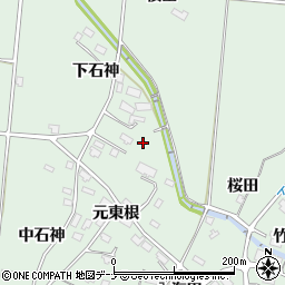 因随寺周辺の地図