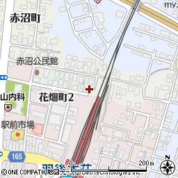 秋田県由利本荘市赤沼下道12周辺の地図