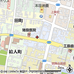 秋田県由利本荘市大門9周辺の地図