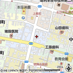 秋田県由利本荘市大門64周辺の地図
