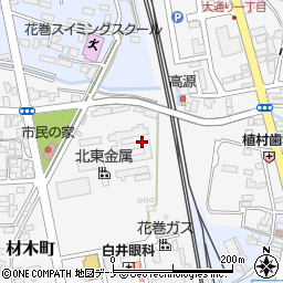 北東金属株式会社周辺の地図