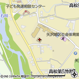 岩手県花巻市高松第５地割4周辺の地図