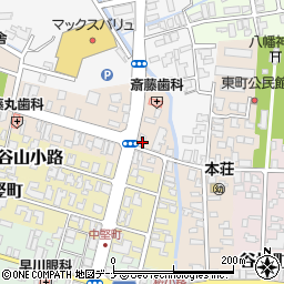 秋田県由利本荘市美倉町46周辺の地図