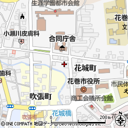 花巻市医師会（一般社団法人）周辺の地図