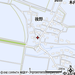 秋田県大仙市角間川町木内112周辺の地図