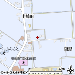 秋田県仙北郡美郷町飯詰上鶴田5周辺の地図