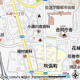 白寿荘周辺の地図