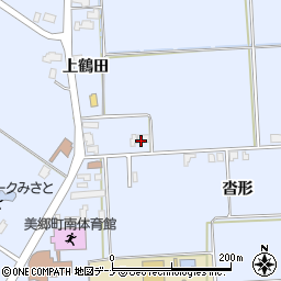 秋田県仙北郡美郷町飯詰上鶴田4周辺の地図