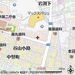 秋田県由利本荘市美倉町39周辺の地図