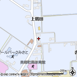秋田県仙北郡美郷町飯詰上鶴田6周辺の地図