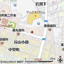 秋田県由利本荘市美倉町38周辺の地図