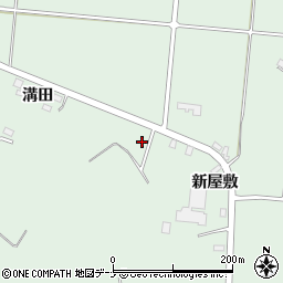 秋田県仙北郡美郷町金沢溝田345周辺の地図