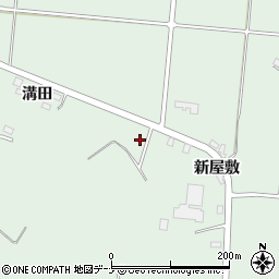 秋田県仙北郡美郷町金沢溝田345周辺の地図