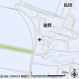 秋田県大仙市角間川町木内115周辺の地図