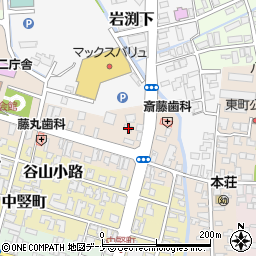 秋田県由利本荘市美倉町40周辺の地図