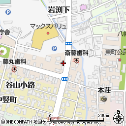 秋田県由利本荘市美倉町44周辺の地図