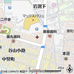 秋田県由利本荘市美倉町43周辺の地図