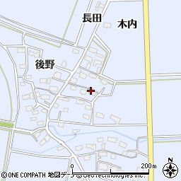 秋田県大仙市角間川町木内92周辺の地図