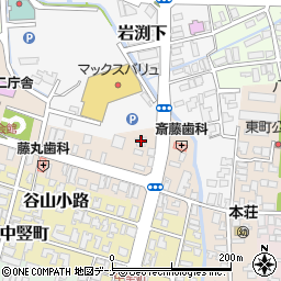秋田県由利本荘市美倉町44-2周辺の地図